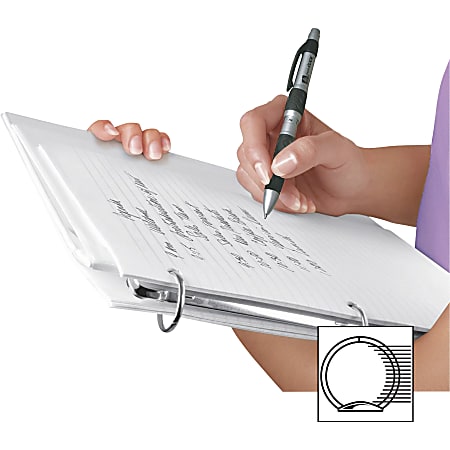 Binder that folds back discount