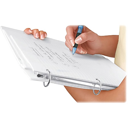 Binder that sales folds back