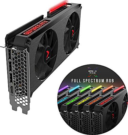 PNY NVIDIA GeForce RTX 3060 Ti 8GB GDDR6 PCI Express Graphics Card