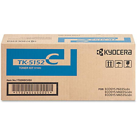 Kyocera® TK-5152C Cyan Toner Cartridge
