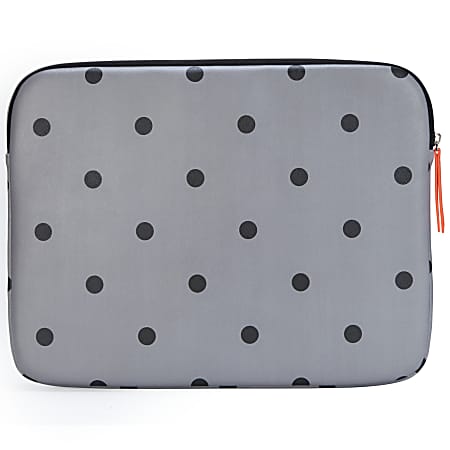 Targus Arts Edition Laptop Sleeve For 14 Laptops GrayBlack Polka