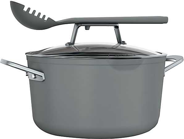 Ninja Foodi NeverStick Premium PossiblePot Set, Sea Salt Gray