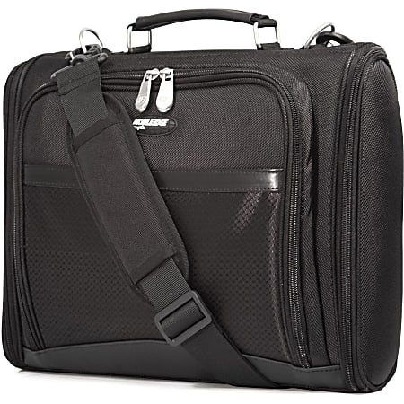 Chromebook carrying case with strap outlet