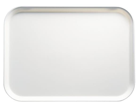 Cambro Camtray Rectangular Serving Trays, 15" x 20-1/4", White, Pack Of 12 Trays