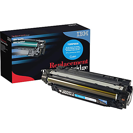 IBM® Remanufactured High-Yield Cyan Toner Cartridge Replacement For HP 508X