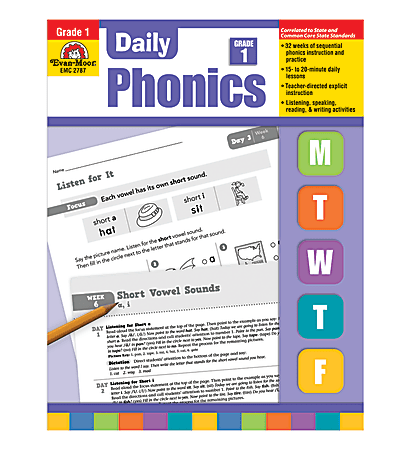 Evan-Moor® Daily Phonics Practice Grade 1