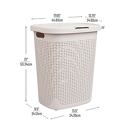 Mind Reader Laundry Hamper - Thumbnail 4