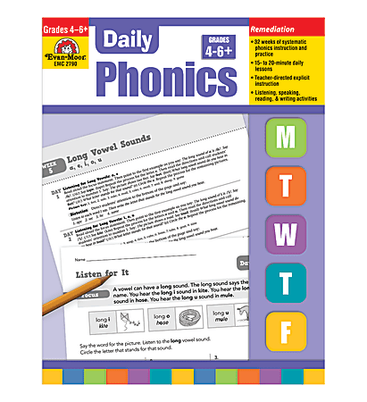 Evan-Moor® Daily Phonics Practice Grades 4-6+