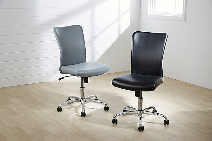 Brenton Studio Birklee Task Chair BlackChrome Office Depot