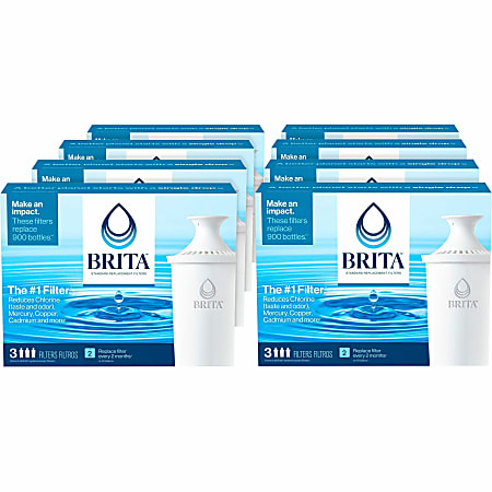 Brita Replacement Water Filter for Pitchers - Dispenser