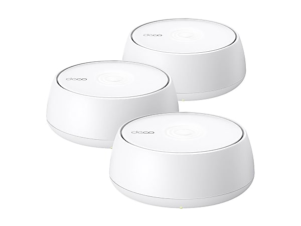 TP-Link Deco BE5000 V1.6 - Wi-Fi system - (3 routers) - mesh 1GbE, 2.5GbE, Wi-Fi 7 - Wi-Fi 6 - Dual Band