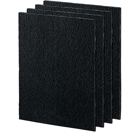 Fellowes® AeraMax Carbon Filters, Medium, 13-13/16" x 10-1/8", Pack Of 4 Filters