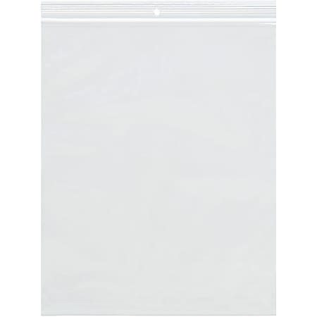 Partners Brand 2 Mil Reclosable Poly Bags With Hang Hole, 2" x 12", Clear, Case Of 1000