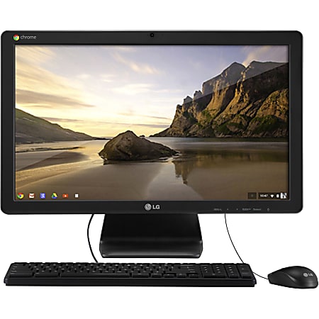LG Chromebase 22CV241 All-in-One Computer - Celeron 2955U - 2 GB RAM - 16 GB SSD - 22" 1920 x 1080 - Desktop - Black - Chrome OS - Intel HD Graphics - Gigabit Ethernet - Wireless LAN - Bluetooth