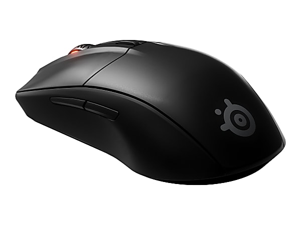SteelSeries Rival 3 Wireless - Mouse - ergonomic - right-handed - optical -  6 buttons - wireless - 2.4 GHz, Bluetooth 5.0 - USB wireless receiver 
