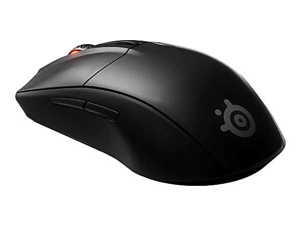 SteelSeries Rival ergonomic GHz optical 6 matte handed Bluetooth Mouse USB wireless right 2.4 wireless 3 Office Depot receiver - buttons black Wireless 5.0