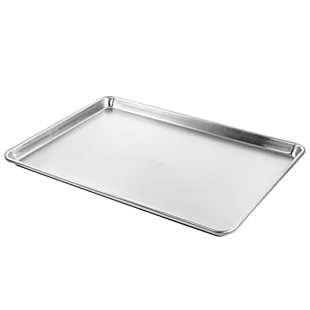 Martha Stewart Aluminum Cookie Sheet, 21”, Silver