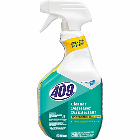 Formula 409 Formula 409 Cleaner Degreaser Disinfectant - 32 fl oz (1 quart) - 216 / Bundle - Disinfectant - Clear