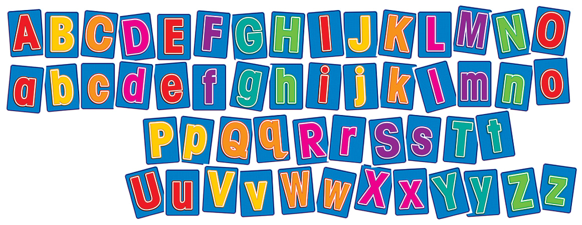 Scholastic ABC Letters Display, 18" x 24"