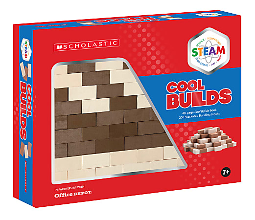 Scholastic STEAM Cool Builds Activity Kit, Grades 2 To 5