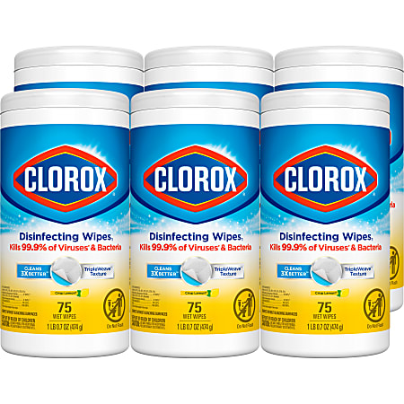 Clorox® Green Works® Cleaning Wipes, Simply Lemon