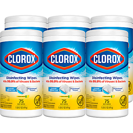 Clorox® Disinfecting Wipes, Bleach Free Cleaning Wipes –