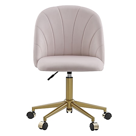 Desk chair clearance blush pink