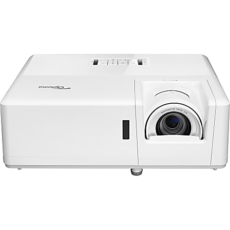 Optoma ZW403 3D Ready DLP Projector - 16:10 - White - 1280 x 800 - Front, Rear, Ceiling - 720p - 20000 Hour Normal Mode - 30000 Hour Economy Mode - WXGA - 300,000:1 - 4500 lm - HDMI - USB - 5 Year Warranty