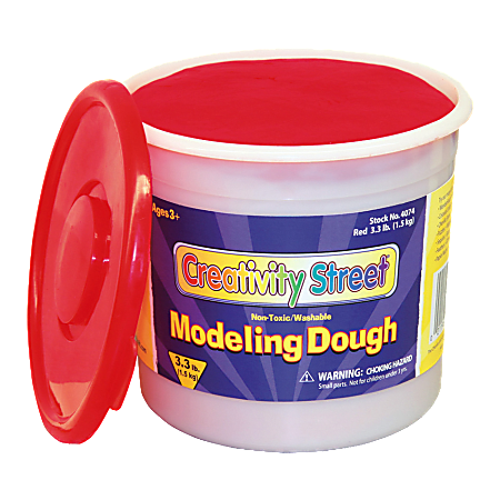 Creativity Street Modeling Dough, 3.3 Lb, Red