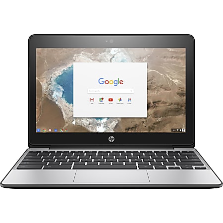 HP Chromebook 11 G5 Laptop, 11.6" Screen, Intel Celeron N3060, 4 GB Memory, 16 GB Hard Drive, Chrome OS