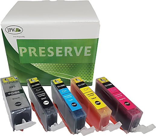IPW Preserve Remanufactured Black And Photo Black And