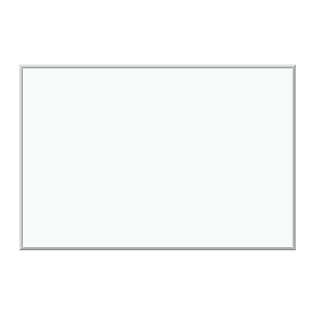 U Brands Magnetic Dry-Erase Board, 72" X 48", Silver Aluminum Frame, Actual Size 70" X 47" (073U00-01)
