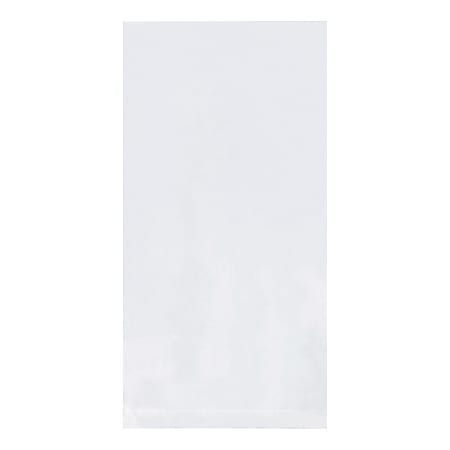 Office Depot Brand 1.5 Mil Flat Poly Bags 6 x 18 Clear Case Of 1001 ...