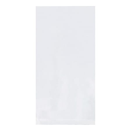 Office Depot Brand 1.5 Mil Flat Poly Bags 7 x 9 Clear Case Of 1000 ...