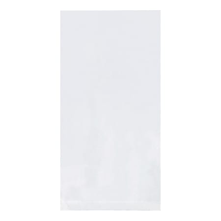 Office Depot® Brand 1.5 Mil Flat Poly Bags, 7" x 12", Clear, Case Of 1000