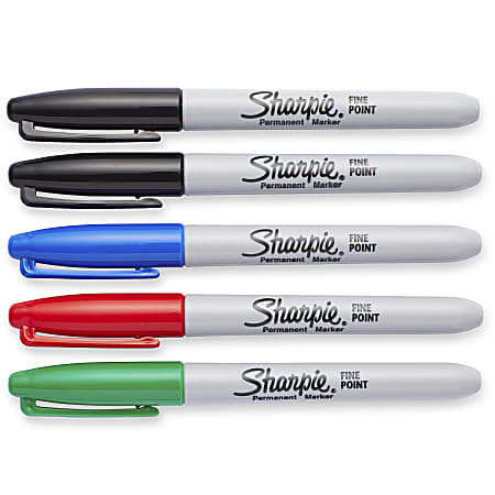 Sharpie Metallic Markers Silver Pack Of 4 Markers - Office Depot