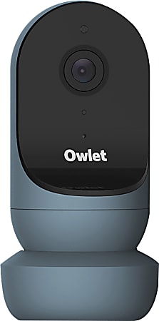 Owlet Cam 2 Wi Fi Smart Baby Monitor With 1080p Full HD Video 4 1 2 H x 2 1 4 W x 2 D Bedtime Blue