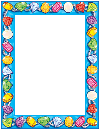 Scholastic Colorful Design Paper, Island Treasure, 8 1/2" x 11", Pack Of 50