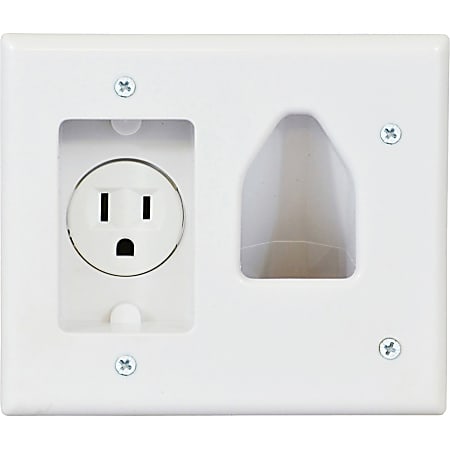 DataComm 1 Socket Faceplate