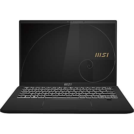 MSI Summit E14Flip A12MT-017 14" Touchscreen 2 in 1 Notebook - QHD+ - 2880 x 1800 - Intel Core i5 i5-1240P 1.20 GHz - 16 GB RAM - 512 GB SSD - Ink Black - Windows 11 Pro