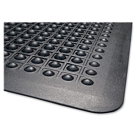 Genuine Joe Flex Step Anti Fatigue Mat 2 x 3 Black