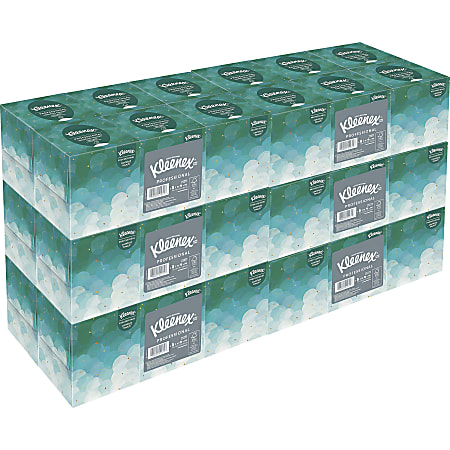 Kleenex® Boutique 2-Ply Facial Tissue, White, 95 Sheets Per Box, Carton Of 36 Boxes
