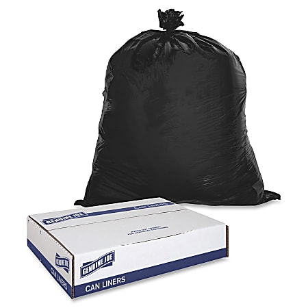 Genuine Joe 2 Ply Can Liners 33 Gallons BrownBlack Box Of 250 - Office ...
