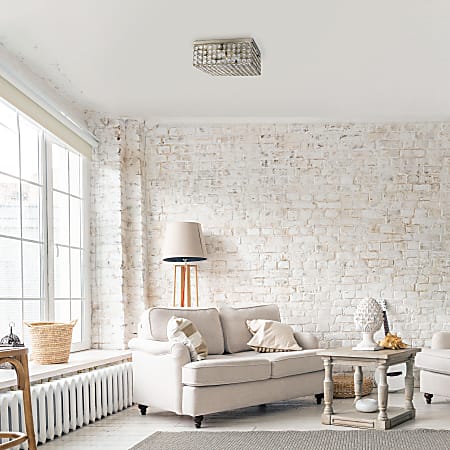 Glam flush mount ceiling light on sale
