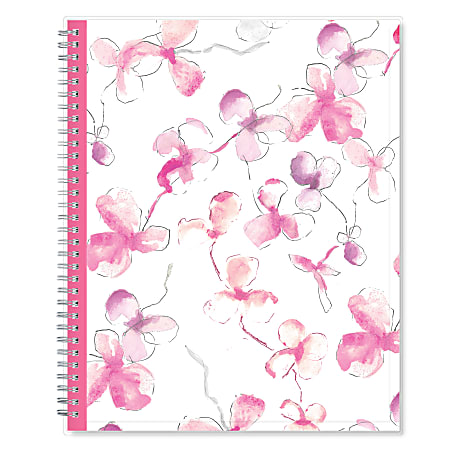 2026 Blue Sky Weekly/Monthly Planner, 8-1/2" x 11", Orchid Poly, January To December, 140196