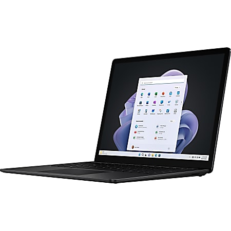 Microsoft® Surface 5 Laptop, 15" Touchscreen, Intel® Core™ i7, 16GB Memory, 512GB Solid State Drive, Matte Black, Windows® 11 Home
