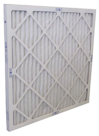Tri-Dim HVAC Air Filters, High-Capacity Merv 7 Pro, 24"H x 14"W x 1"D, Set Of 24 Filters
