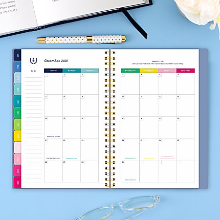 At-A-Glance Signature Lite Weekly Monthly Planner - Small - View #4