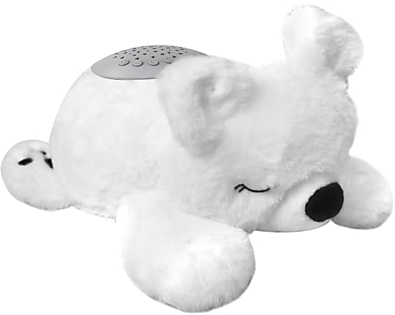 Pure Enrichment PureBaby Sound Sleepers Sound Machine, 9"H x 5-3/8"W x 4"D, Polar Bear