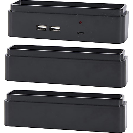 DAC Stax Monitor Riser Block Kit with 2 USB Charging Ports - 6 DAC Stax Monitor Riser Block Kit with 2 USB Charging Ports - 6
